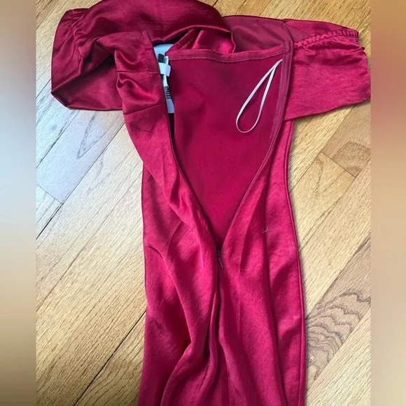 Princess Polly Sadee Mini Dress, Red, size US2 - Picture 5 of 8